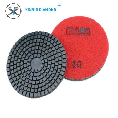 4 prime Wet Diamond Flexible Polishing Pads for Granite Marble Ceramic Professional