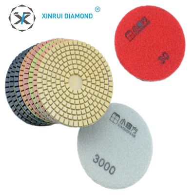 Dry Diamond Floor Polishing Pad Metal Nest Package Gross Weight 0.740kg Can Customize