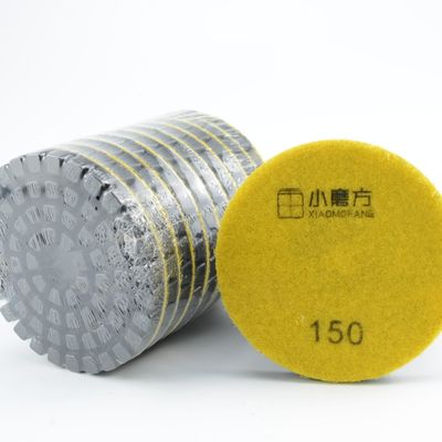 Dry Diamond Floor Polishing Pad Metal Nest Package Gross Weight 0.740kg Can Customize