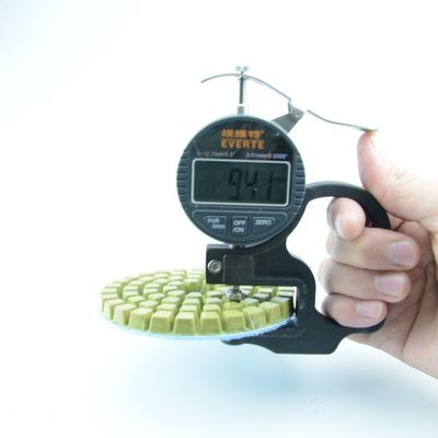 Package Gross Weight 0.740kg Diamond Resin Binder Polishing Pad for Granite Marble Tiles