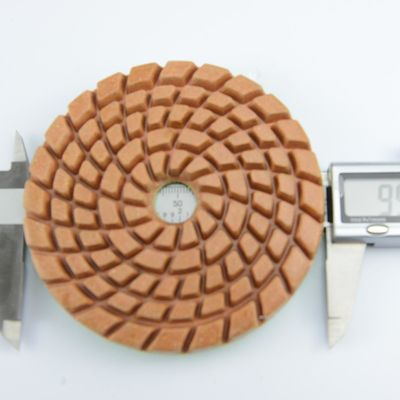 100mm Diamond Wet Resin Polishing Pad for Granite and Marble Xiaomofang Full Payment
