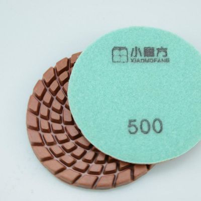 100mm Diamond Wet Resin Polishing Pad for Granite and Marble Xiaomofang Full Payment