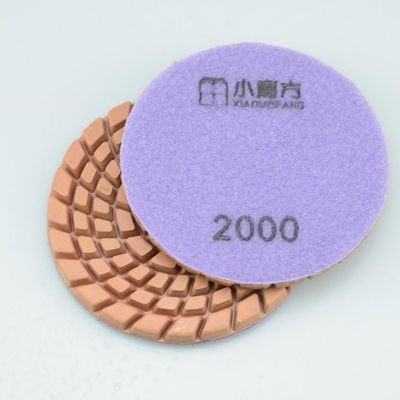 100mm Diamond Wet Resin Polishing Pad for Granite and Marble Xiaomofang Full Payment