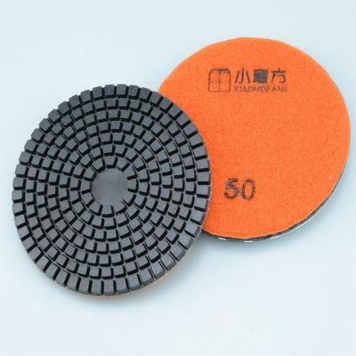 Stone Marble Granite 7-Step Diamond Polishing Pads 50-3000 Grit Durable and Cup Design