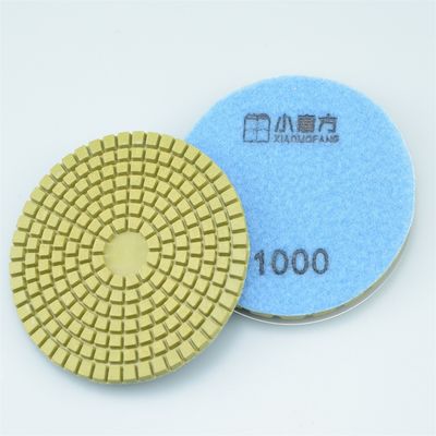 Stone Marble Granite 7-Step Diamond Polishing Pads 50-3000 Grit Durable and Cup Design