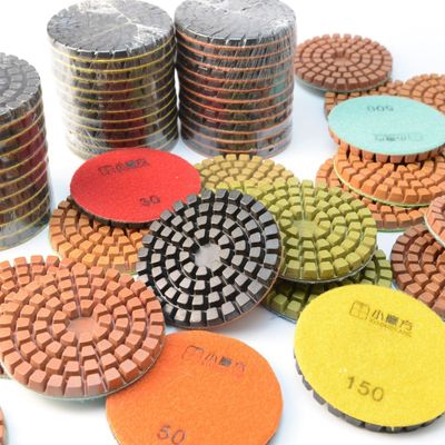 XINRUI-PAD Diamond Polishing Pads 50-3000 Grit for Concrete Wet/Dry Grinding/Polishing