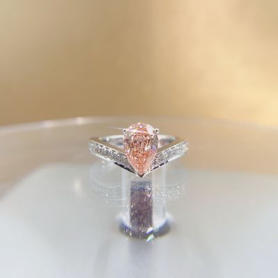 18K White Gold Diamond Ring Collection Customizable Lab Diamond Jewelry with Diamonds