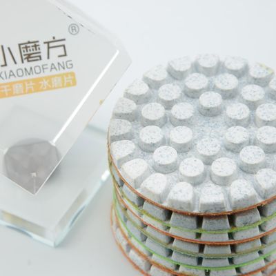 Round Fine Grinding Diamond Polishing Pad W10-W2.5 for High Polishing Speed and Gloss