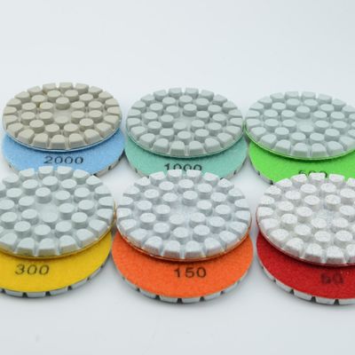 Round Fine Grinding Diamond Polishing Pad W10-W2.5 for High Polishing Speed and Gloss