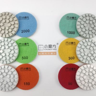 Round Fine Grinding Diamond Polishing Pad W10-W2.5 for High Polishing Speed and Gloss